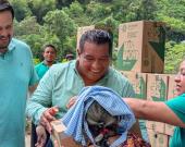 Más familias beneficiadas con apoyo alimentario