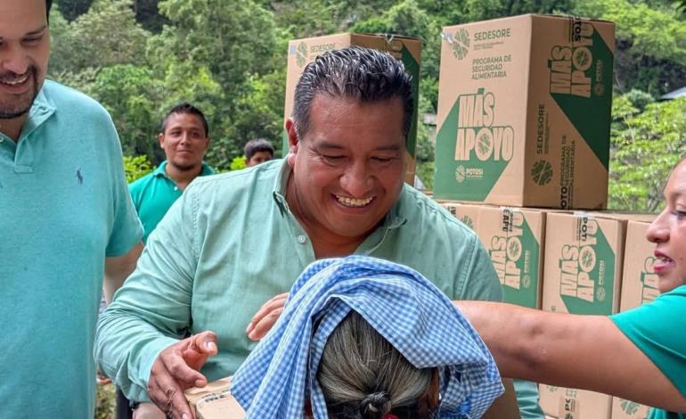 Más familias beneficiadas con apoyo alimentario