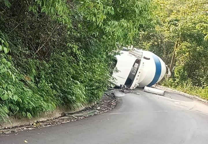 Herido en volcadura