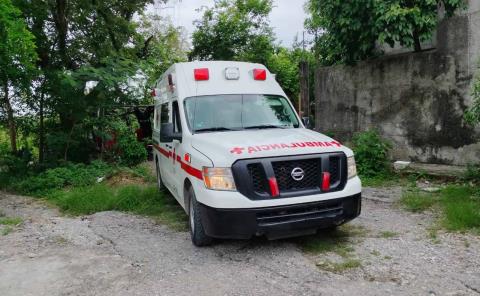 Hombre lesionado en su domicilio