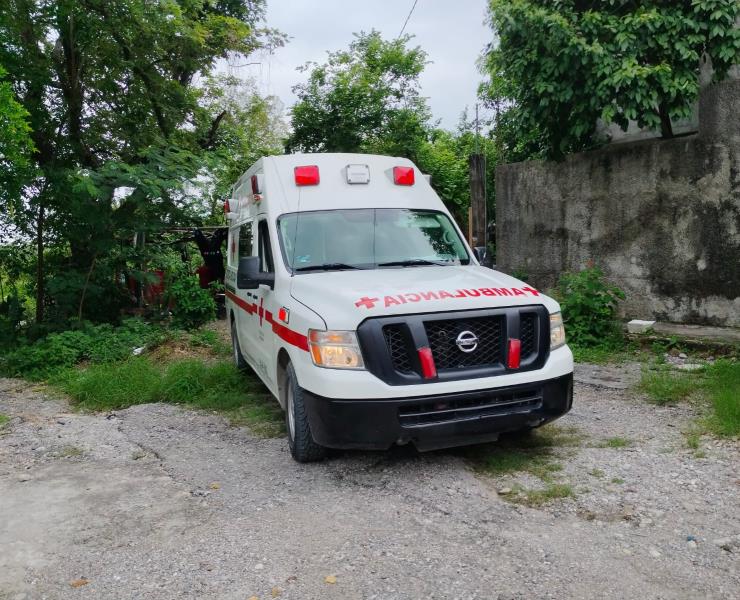 Hombre lesionado en su domicilio