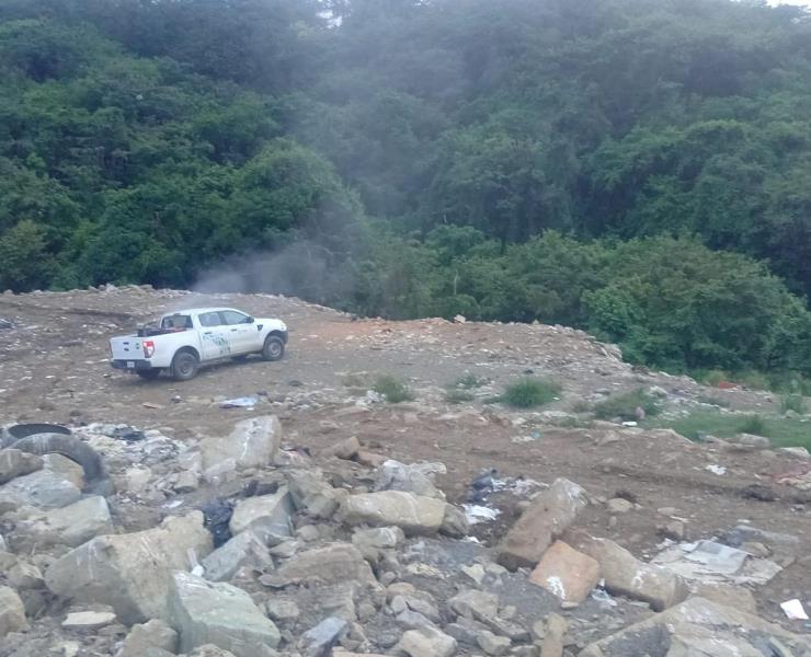 Acciones conjuntas realizan en el relleno sanitario