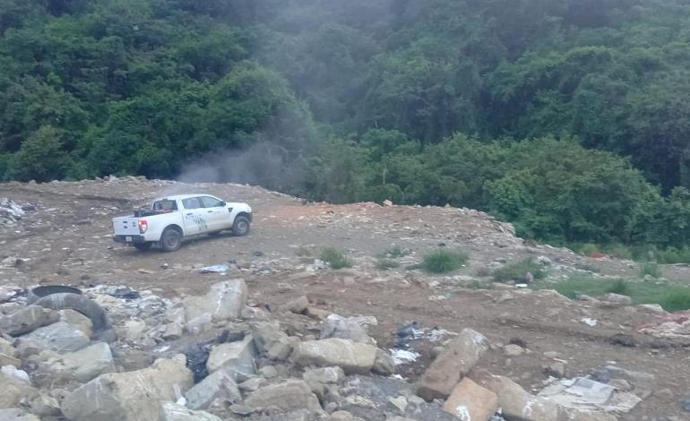 Acciones conjuntas realizan en el relleno sanitario