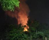 INCENDIO ACABÓ CON UNA VIVIENDA    