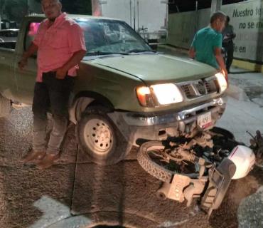 MOTOCICLISTA ATROPELLADO       