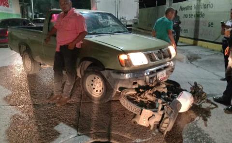 MOTOCICLISTA ATROPELLADO       
