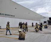 Continúa el curso  de bomberismo 
