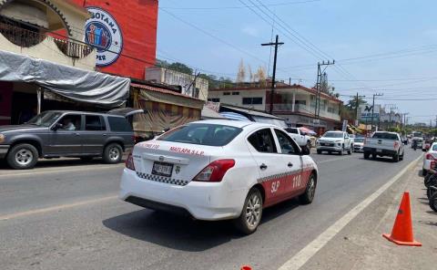 Cae pasaje por vacaciones en Matlapa