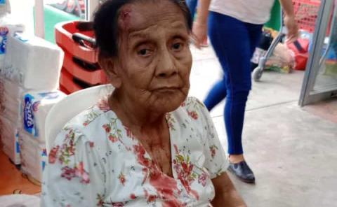 Grupo AVE auxilia a mujer herida tras caída