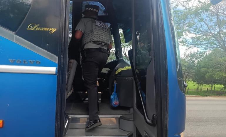 nspeccionan autobuses