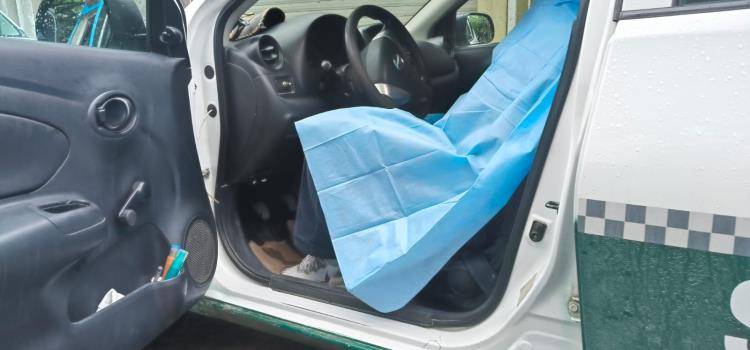 TAXISTA MURIÓ A BORDO DE SU AUTO