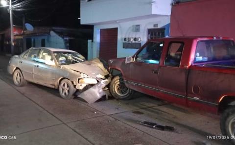 Herido en accidente