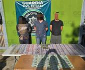Capturaron a tres narcomenudistas     