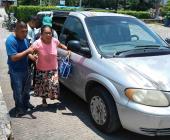 Mujer mordida por una víbora      