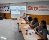 Líderes del SNTE tuvieron reunión