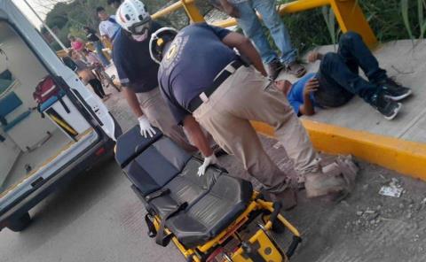 ¡NIÑO LESIONADO!