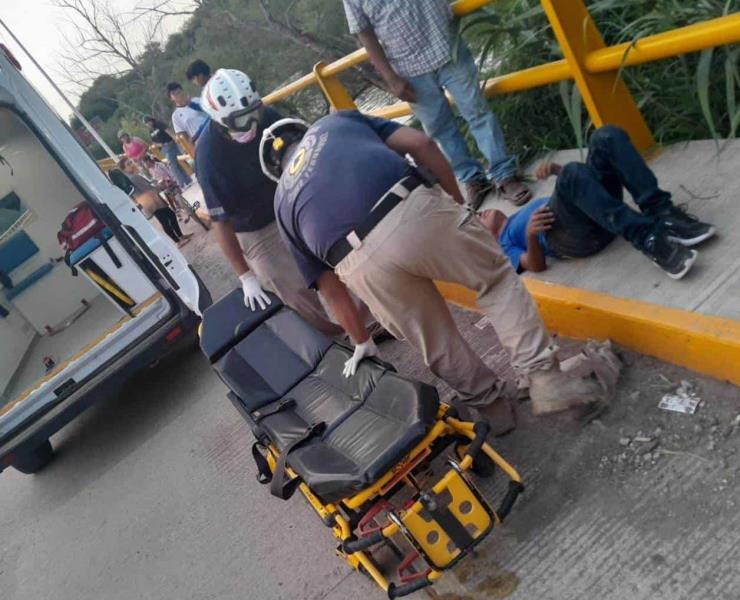 ¡NIÑO LESIONADO!