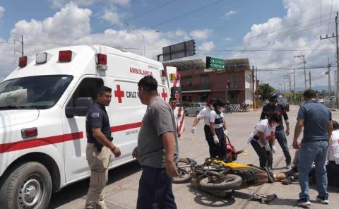 Padre e hijo lesionados
