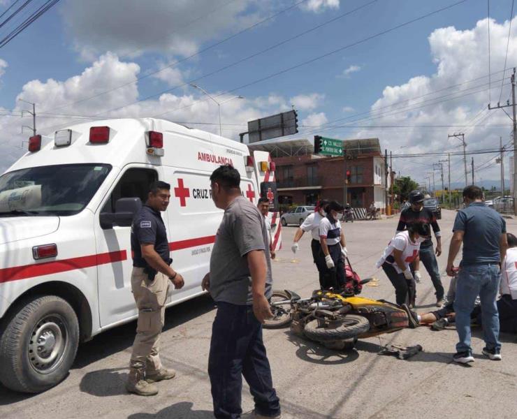 Padre e hijo lesionados
