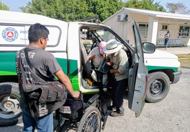 Mujer fue auxiliada en su domicilio