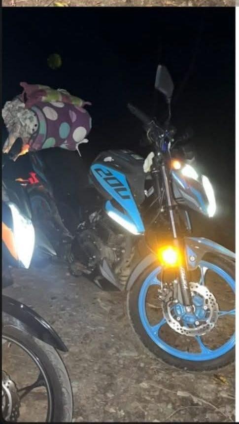 Robaron motocicleta