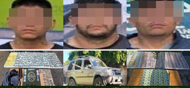 TRES NARCOS CAPTURADOS