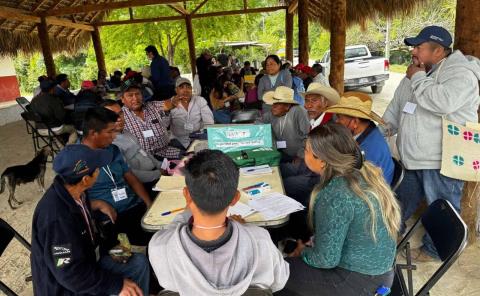 Comunidades indígenas harán sus propias obras