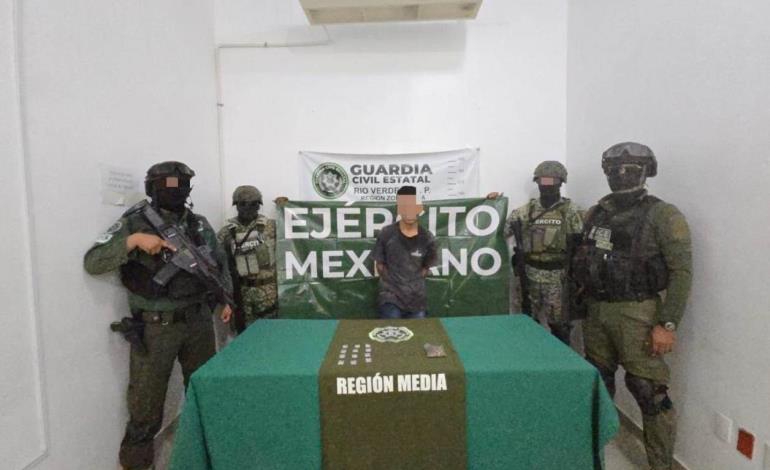 DISTRIBUÍA DROGA FRENTE A IGLESIA      