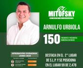 Arnulfo Urbiola, 2º lugar en SLP 