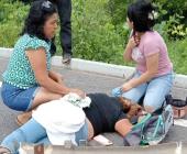MURIÓ MUJER  TRAS ACCIDENTE       
