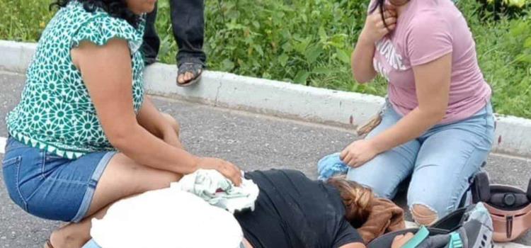 MURIÓ MUJER  TRAS ACCIDENTE       