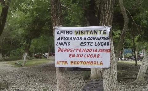 Piden no dejar basura tirada en parajes
