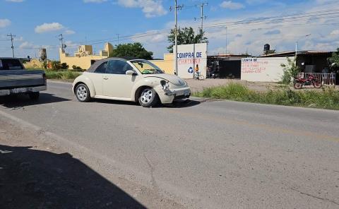 TRES HERIDAS  EN CHOQUE
