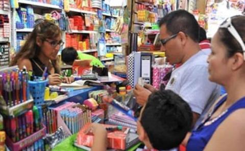 Encarecen los  útiles escolares 
