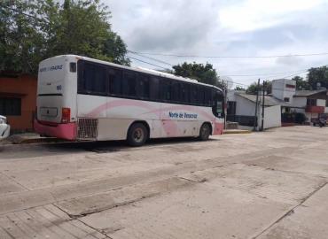 Reubican temporalmente parada de autobuses