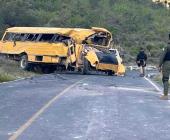 ¡18 HERIDOS EN   AUTOBUZASO!