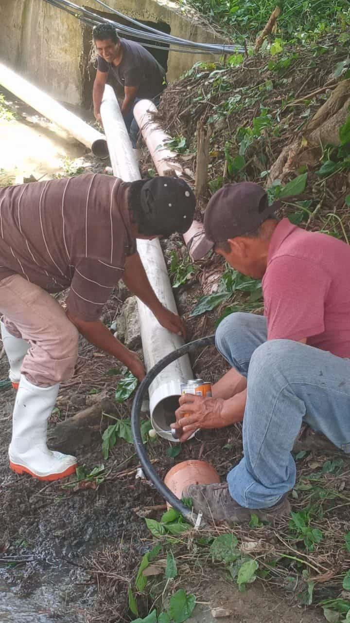 Mejoran infraestructura hidráulica en Villa Lolita