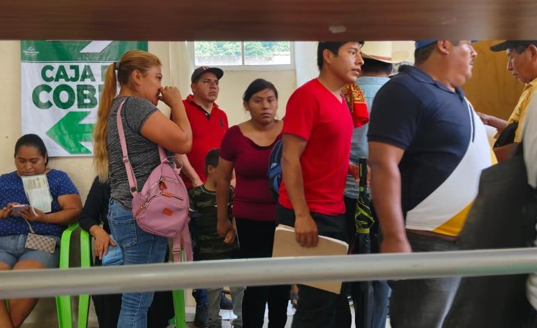 Saturado servicio de expedición de actas 