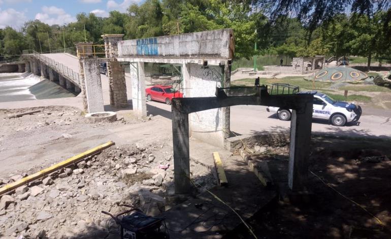 Saquearon el viejo puente