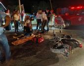 IMPACTARON A MOTOCICLISTA