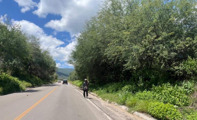 Ex servidor de la Nación sufrió accidente en moto 