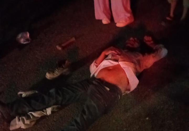 Herido al caer de motocicleta