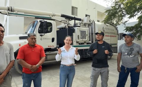 Reconoce Matlapa apoyo de Conagua en desazolve