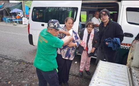 Cinco heridos fue el saldo de un aparatoso choque