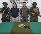 Capturaron a pareja armada