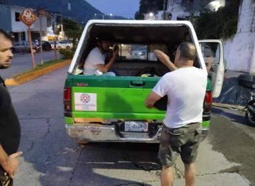 HERIDO AL SUFRIR CAÍDA
