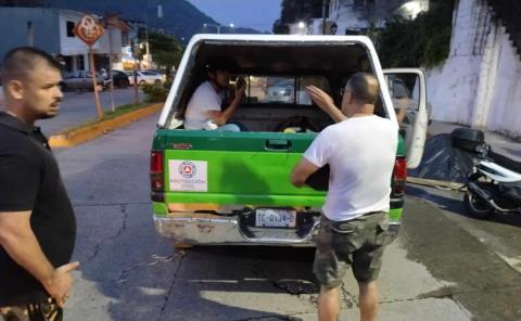 HERIDO AL SUFRIR CAÍDA
