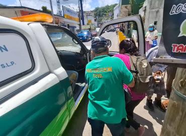 MOTOCICLISTAS SE IMPACTARON