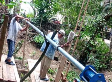 Actúa Matlapa ante falla de tubería