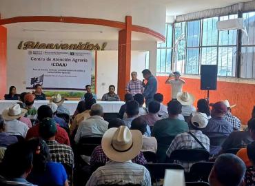 Inauguración e instalación del Centro de Atención Agraria